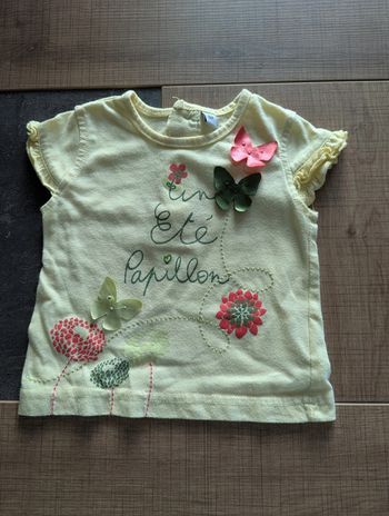 T shirt papillon
