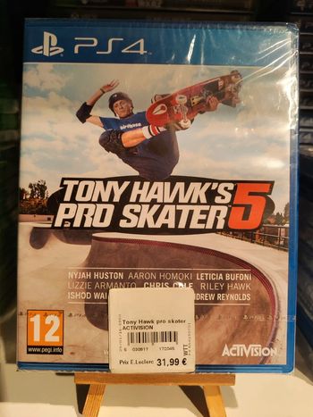 Tony Hawk's Pro Skater 5 PS4 neuf sous blister