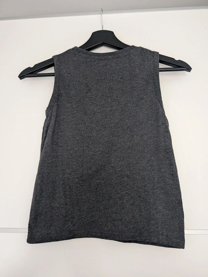 Débardeur gris anthracite 8 ans kiabi - photo numéro 2