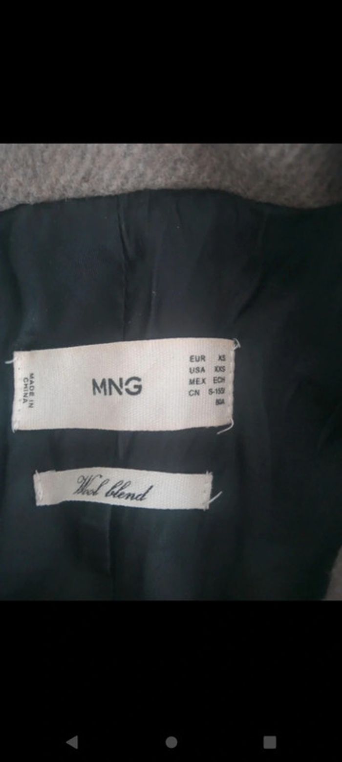 Manteau MNG 35% laine - photo numéro 5