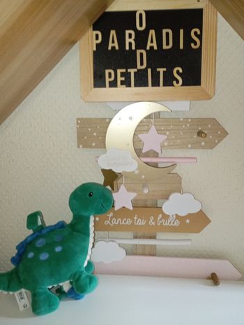 Peluche musicale dinosaure tex baby 