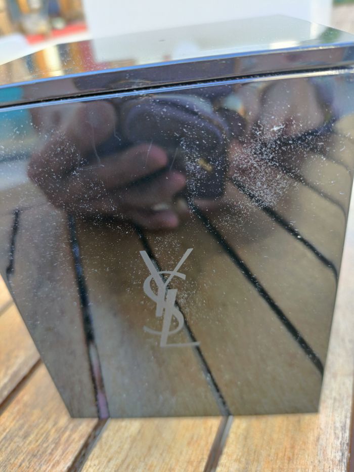 BOITE POUR COTON YSL NEUVE - photo numéro 2