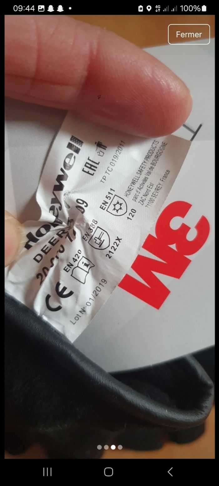 Gants neufs homme - photo numéro 3