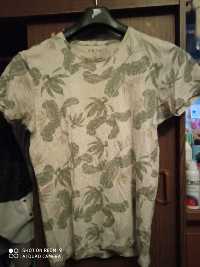 Tee shirt avec motif SMOG