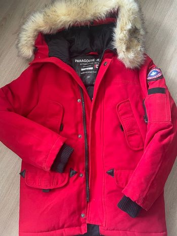 Doudoune rouge pour enfant 