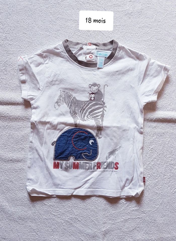 T-shirt obaïbi 18 mois