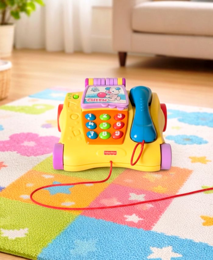 Téléphone Interactif Fisher-Price - Puppy (Rires et Éveil)