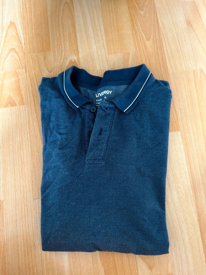 Polo bleu - photo numéro 2