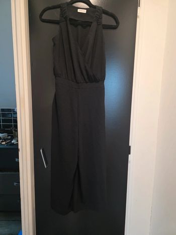 Combinaison pantalon noir cache cache