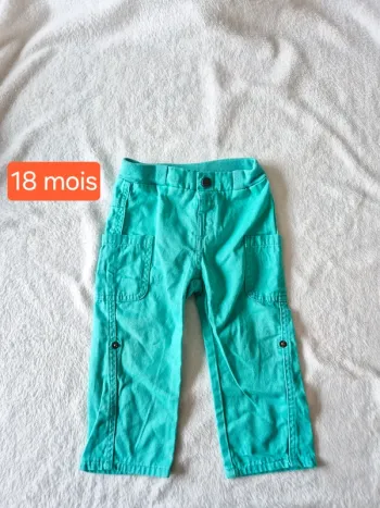 Pantalon vert 18 mois
Grain de blé