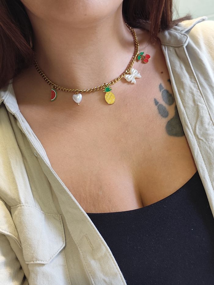 Collier ananas   ✅ - photo numéro 3