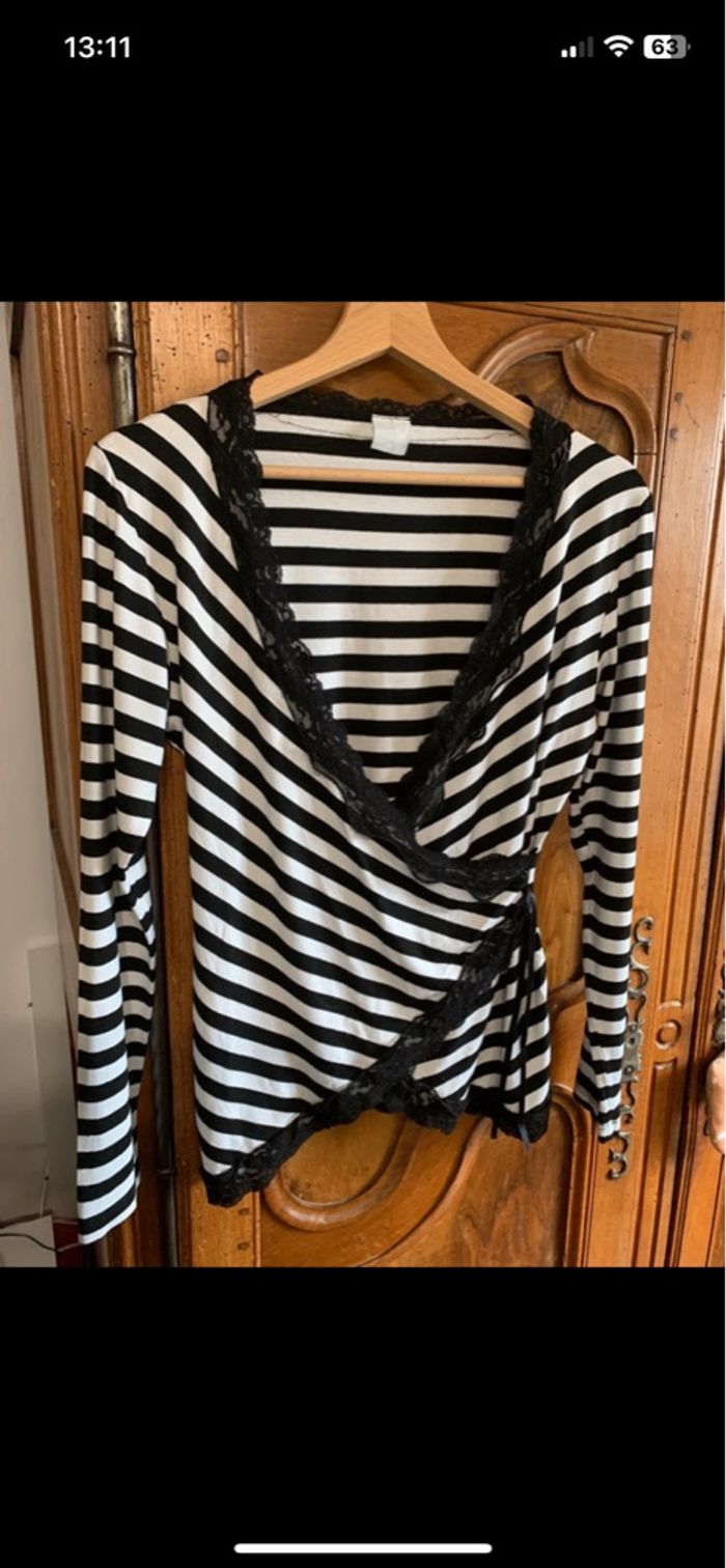 Brassière croisée