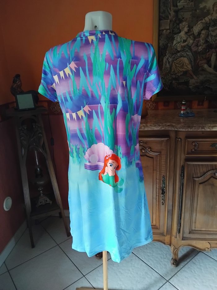 Robe disney la petite sirène existe en taille.S M L et Xl - photo numéro 2