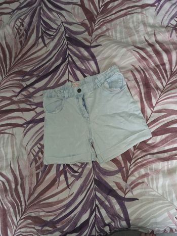Short en jeans
