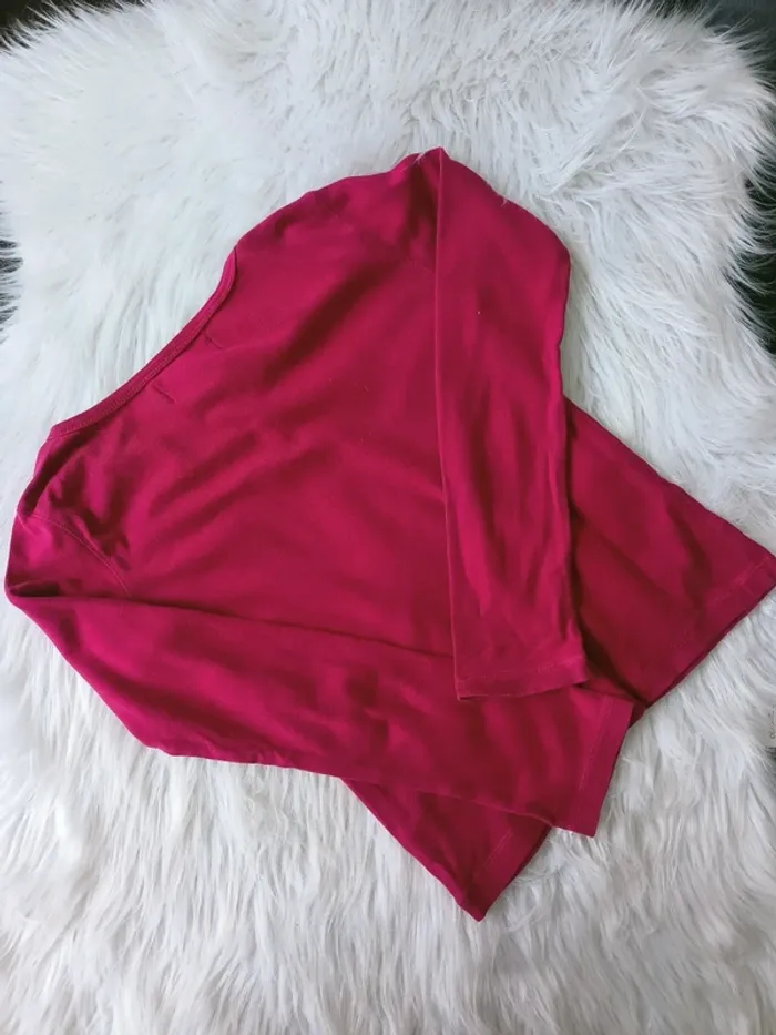 T shirt rose Gap 8/9ans - photo numéro 4