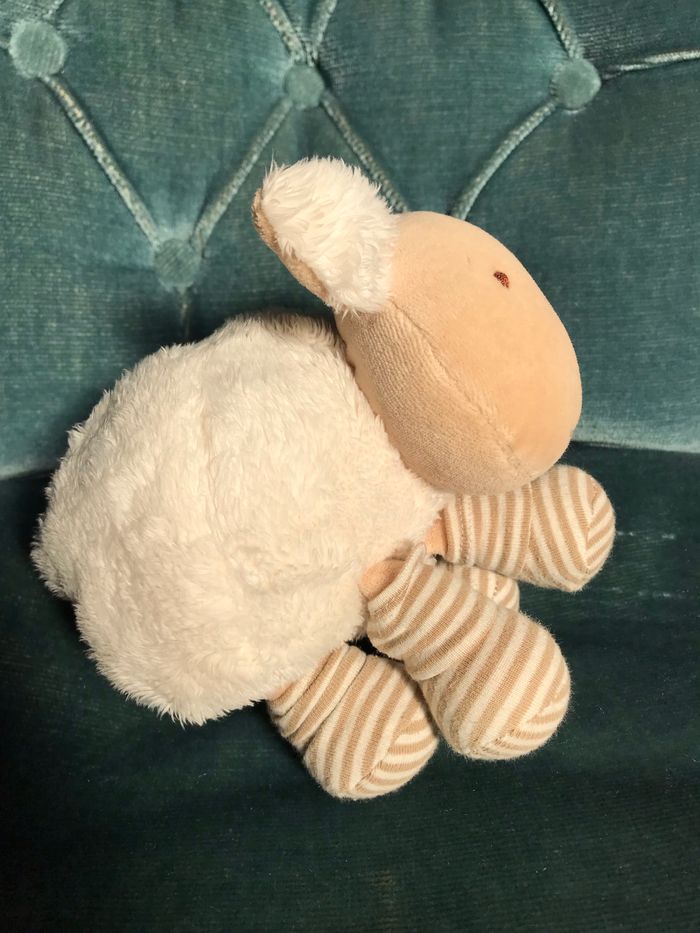 Doudou peluche mouton Natalys - photo numéro 5