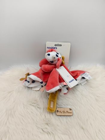 Doudou chien Zoé Tidou Veloudoux Noukie's