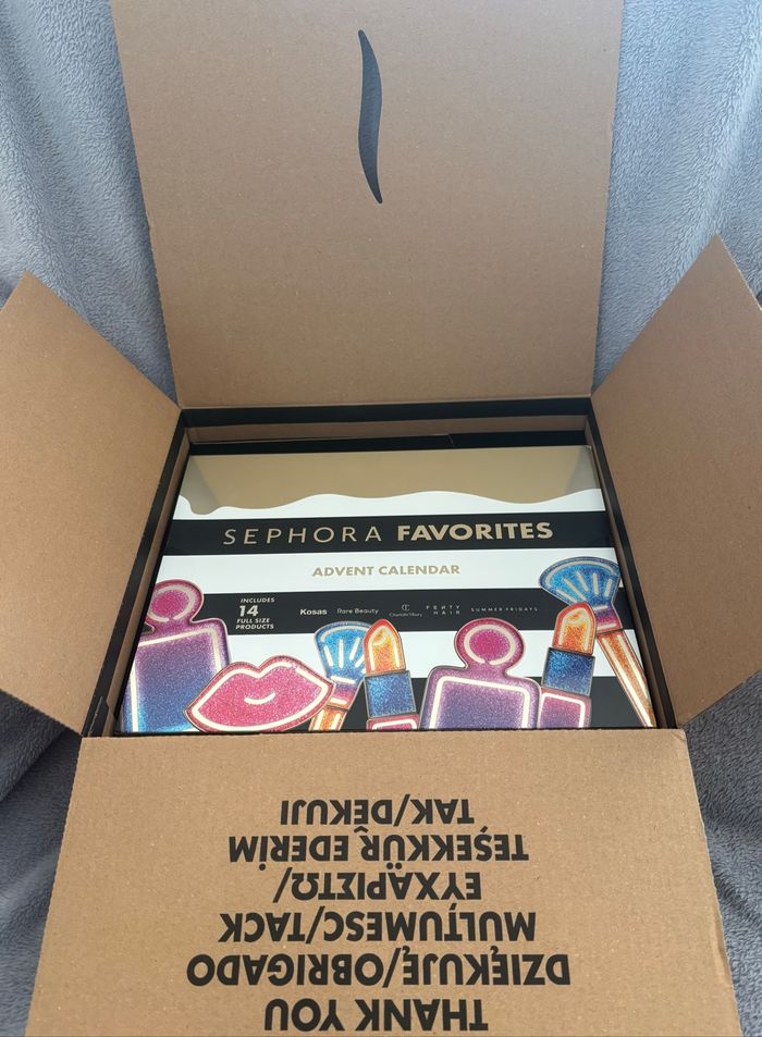 Calendrier de l’avent Sephora Favorites 2025