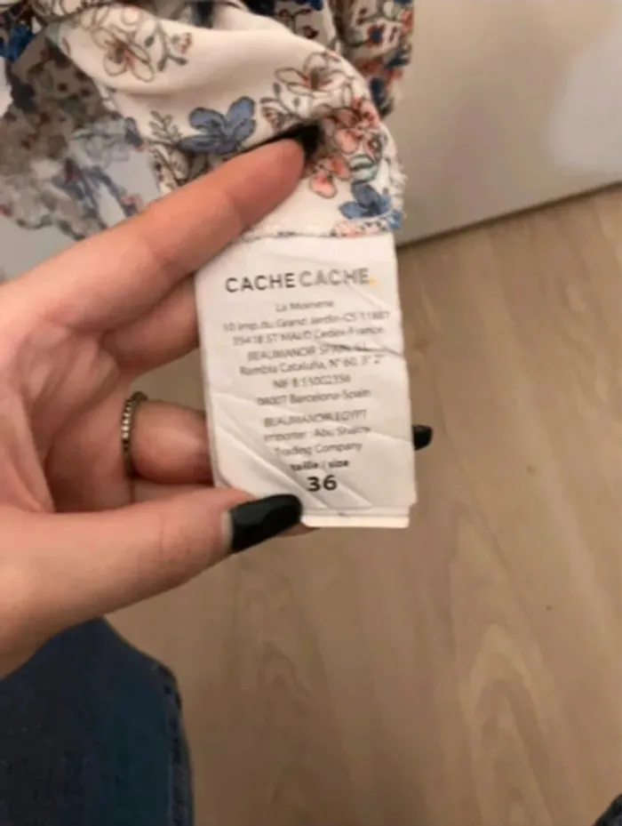 Chemisier fleuri Cache-Cache 🌸 - photo numéro 5