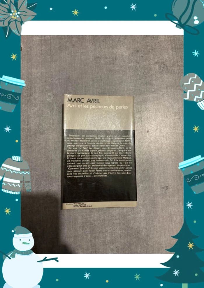 Livre avril et les pêcheurs de perles - photo numéro 3