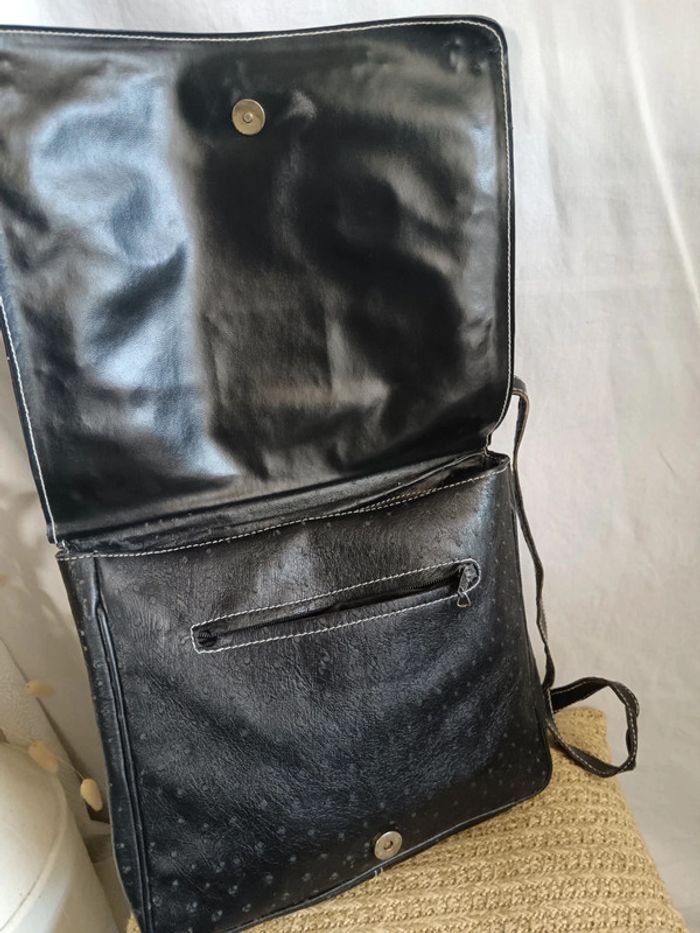 Kenzo | Sac cuir bandoulière | 30x30 - photo numéro 15