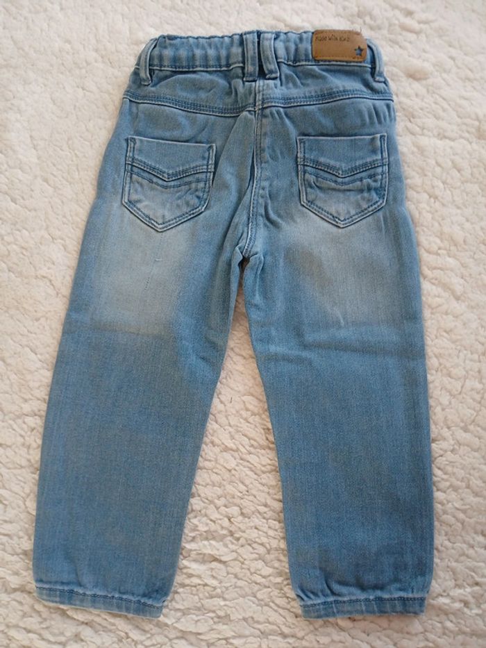 Pantalon en jeans fille taille 18 mois - photo numéro 2