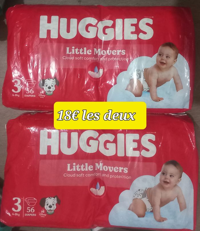 Les couches huggies