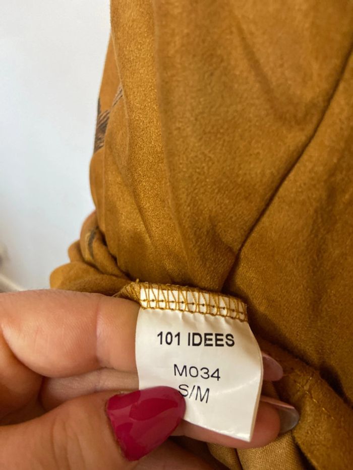 Robe en daim femme taille S/M de marque 101 idées - photo numéro 5