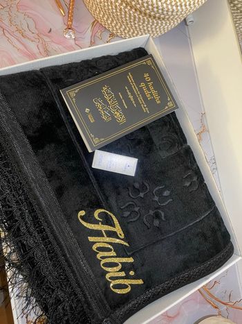 Tapis de prière personnalisé 