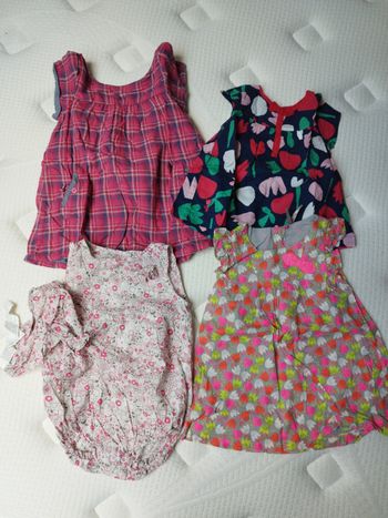 Lot vêtements été fille