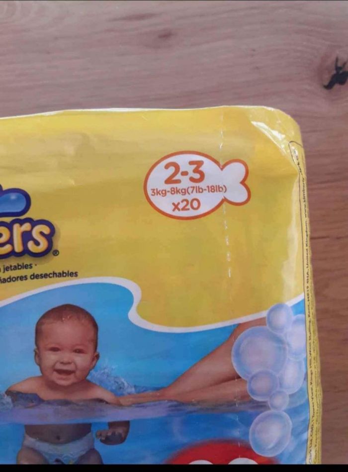 20 Couches de bain bébé  3 à 8kg - photo numéro 2