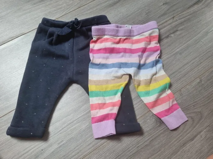 Lot 2 pantalons fille