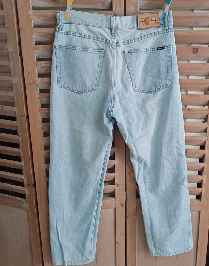 Pantalon jean bleu clair homme taille 38/40 - photo numéro 2