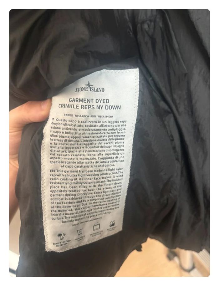 Doudoune Stone Island sans manche taille S - photo numéro 12