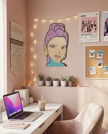 Décoration kpop demon hunters Rumi