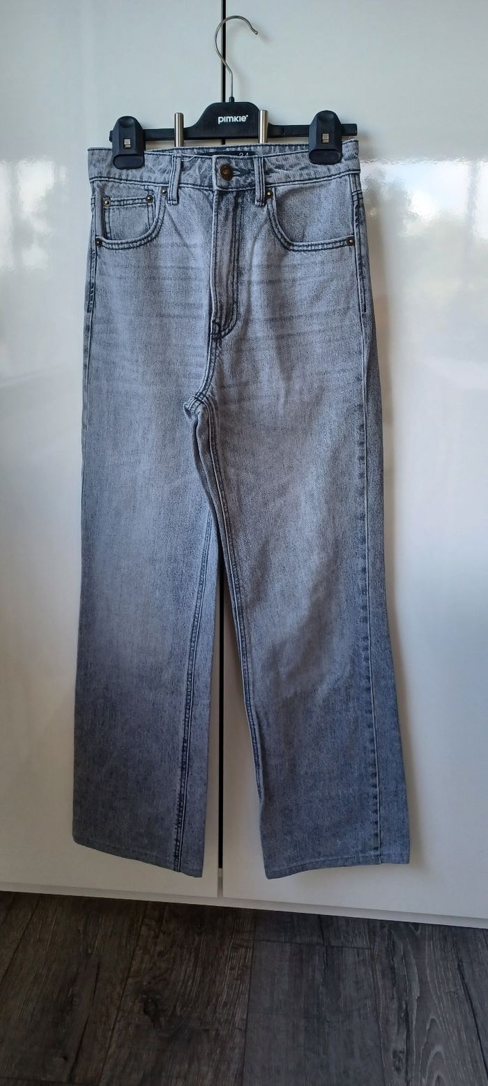 Pantalon jeans femme taille xs stradivarius - photo numéro 2