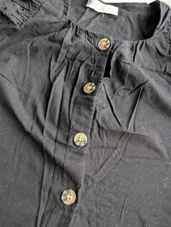 Blouse noire - 104 - H&M - photo numéro 2