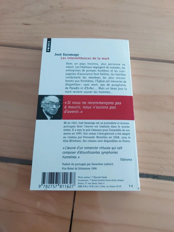 Les intermittences de la mort - photo numéro 2