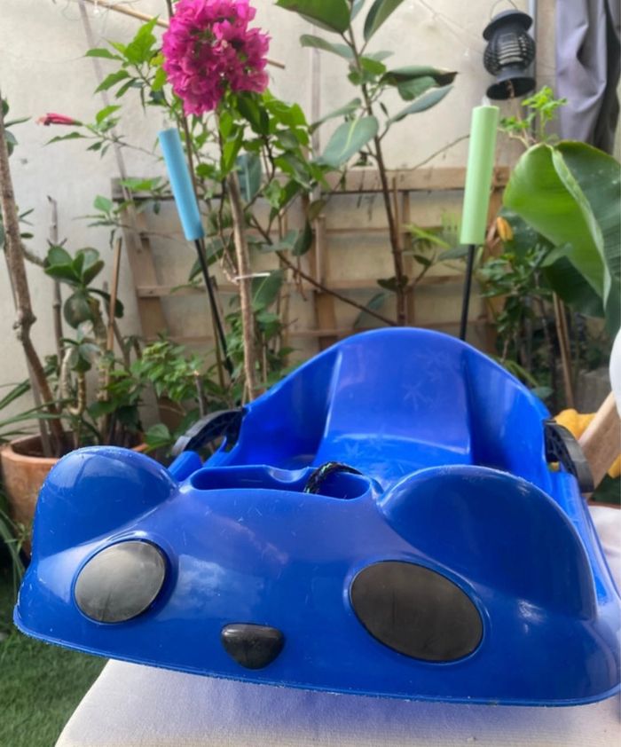 Lot de luge trés chou pour enfants, une rose et une blessé - photo numéro 2