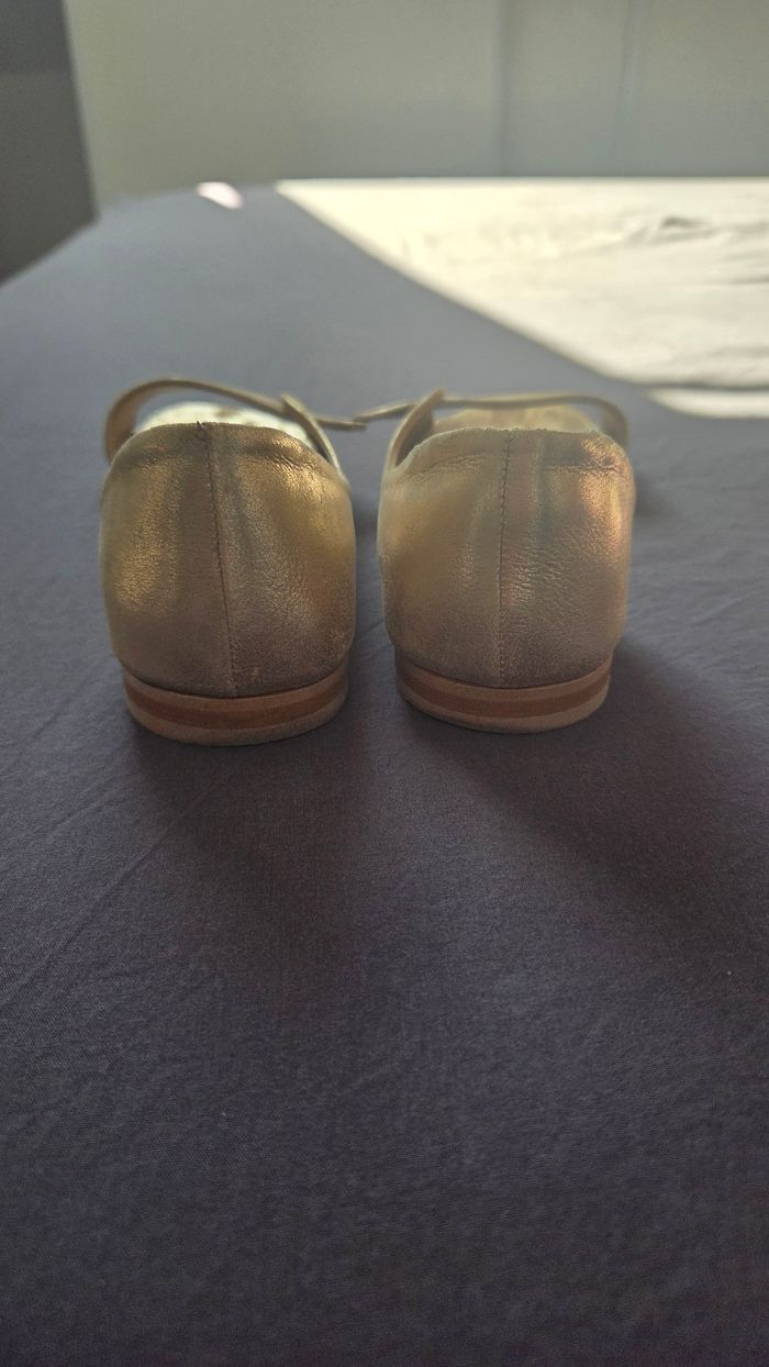 Ballerine dorée Minelli - photo numéro 3