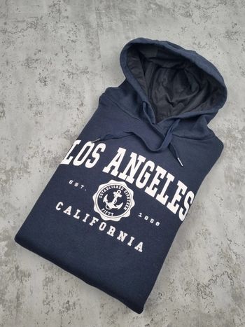 Sweat à capuche universitaire Los Angeles XXL Homme – Style US, Très bon état
