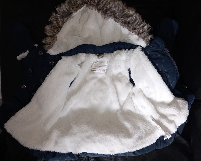 Manteau 9 mois bien chaud TBE - photo numéro 3