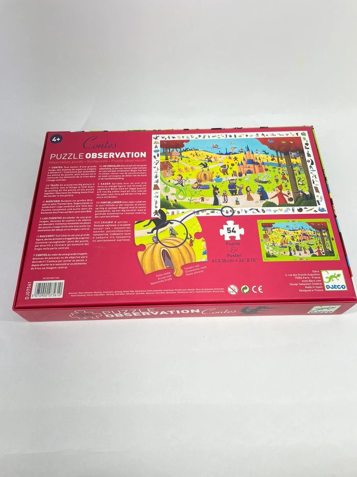 Puzzle observation contes 54pcs Djeco - photo numéro 2