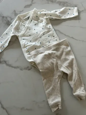 Ensemble petit bateau 3 mois