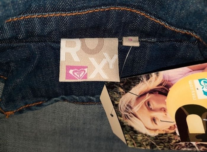 Veste jeans roxy taille 8 ans neuve - photo numéro 3