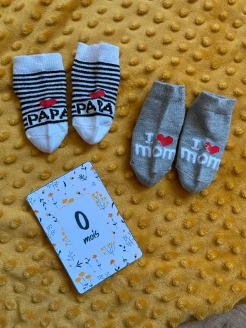 Lot de 6 paires de chaussettes naissance