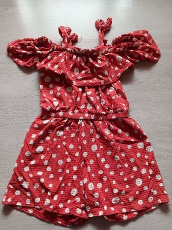 Combi short fille 8 ans