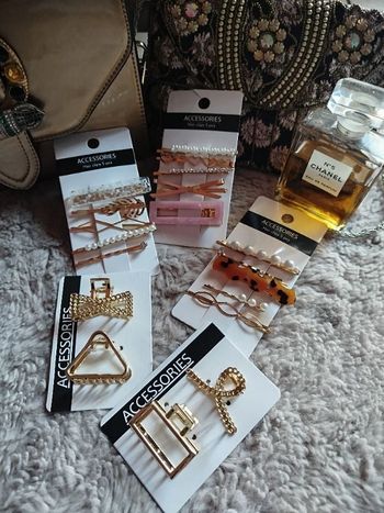 Lot 17 pinces cheveux Accessoires Neuve