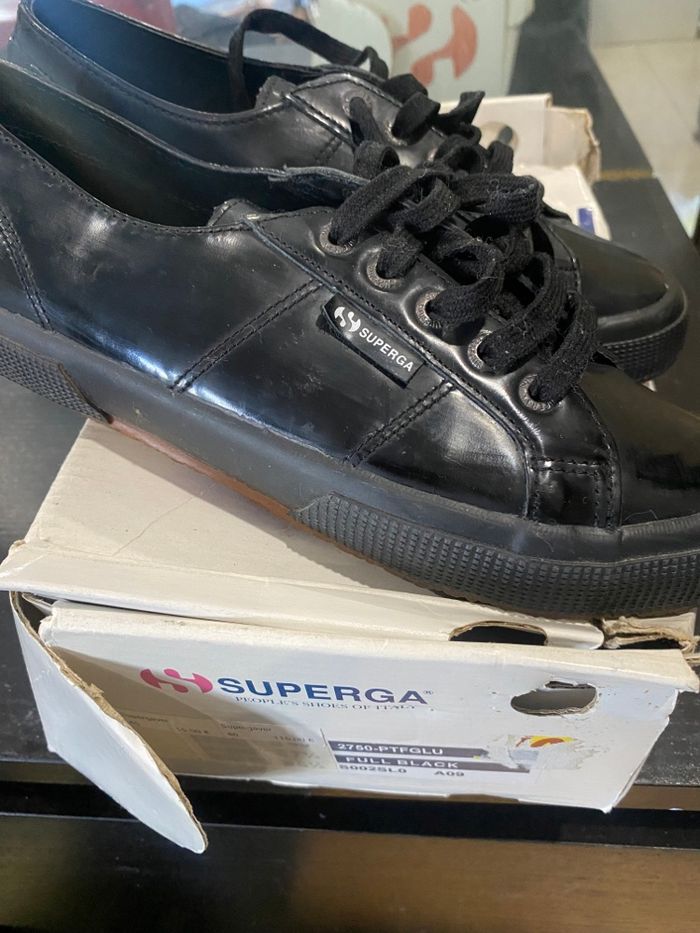 baskets Superga verni