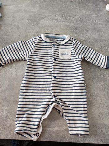 Pyjama garçon obaibi 1 mois
